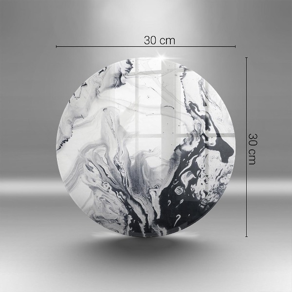 Síri gyertya alátét Tinta absztrakció