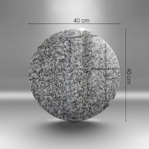 Üveg alátét gyertyákhoz Kő textúra