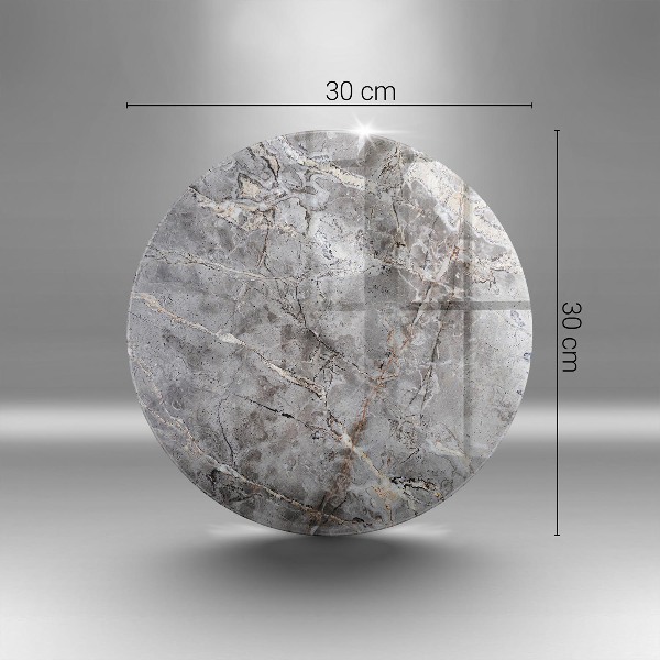 Üveg alátét gyertyákhoz Kő textúra