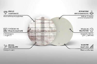 Síri gyertya alátét Régi fa táblák