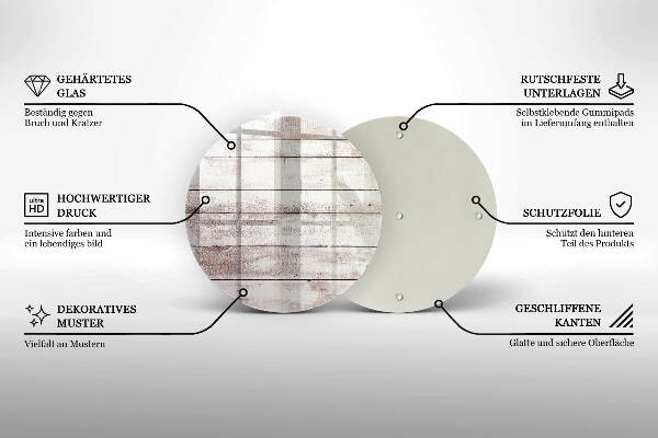 Síri gyertya alátét Régi fa táblák