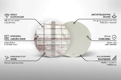 Síri gyertya alátét Régi fa táblák