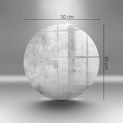 Üveg alátét gyertyákhoz Beton textúra