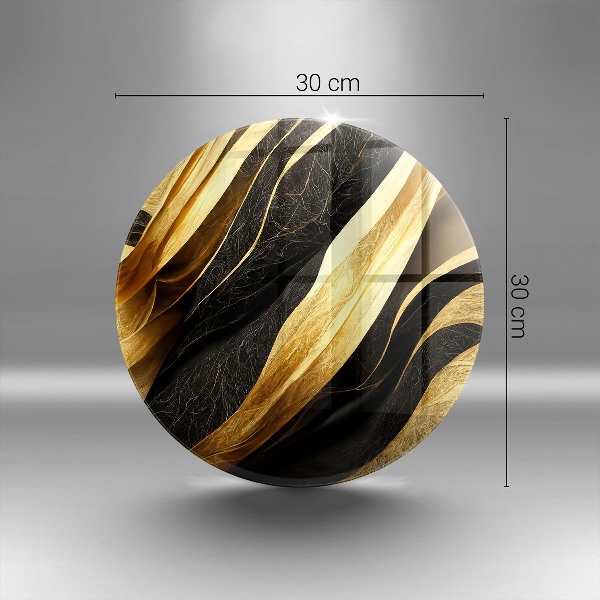 Síri gyertya alátét Elegáns absztrakció