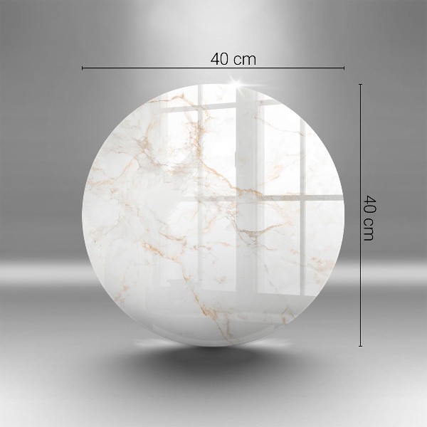 Üveg alátét gyertyákhoz Elegáns márvány kő