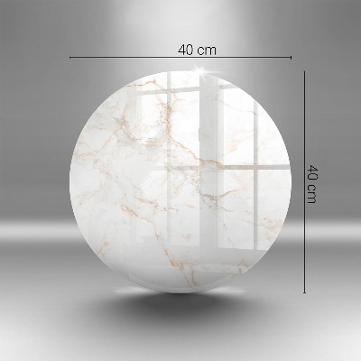 Üveg alátét gyertyákhoz Elegáns márvány kő