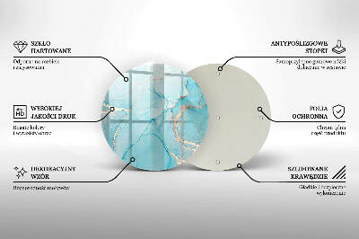 Síri gyertya alátét Kő absztrakció