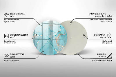 Síri gyertya alátét Kő absztrakció