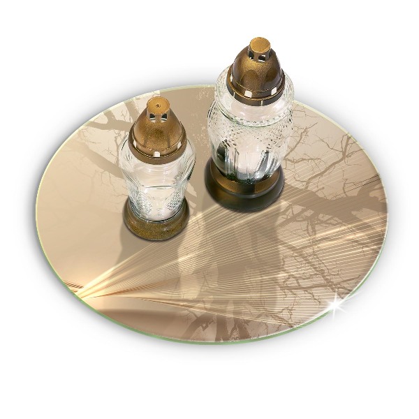 Síri gyertya alátét Modern absztrakció