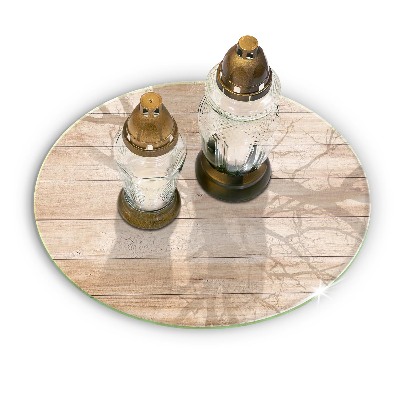 Síri gyertya alátét Fa táblák