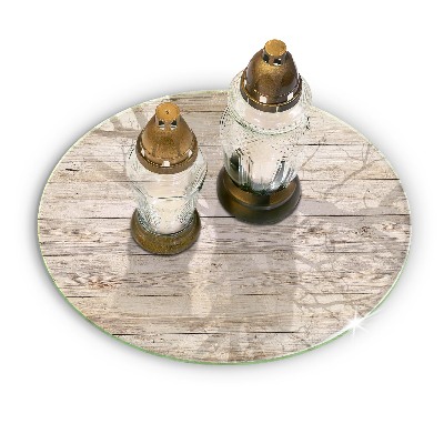 Síri gyertya alátét Fa táblák