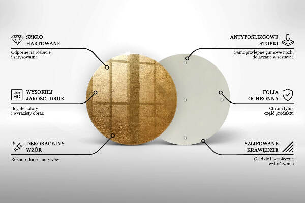 Síri gyertya alátét Arany textúra háttér