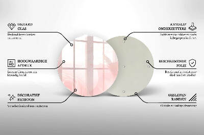 Síri gyertya alátét Pasztell rózsák háttér