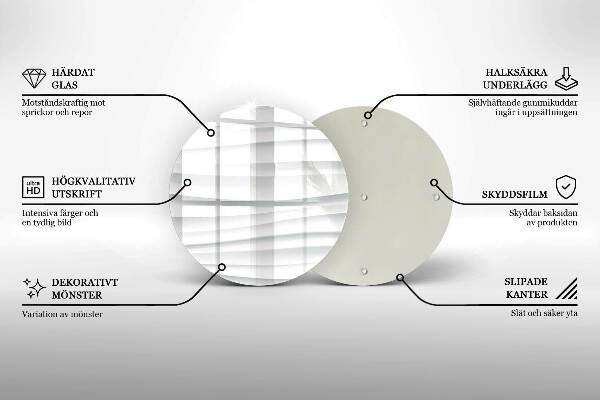 Síri gyertya alátét Modern szerkezet