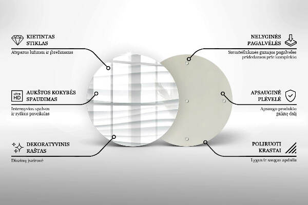Síri gyertya alátét Modern szerkezet