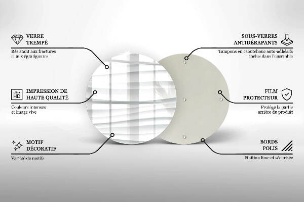 Síri gyertya alátét Modern szerkezet