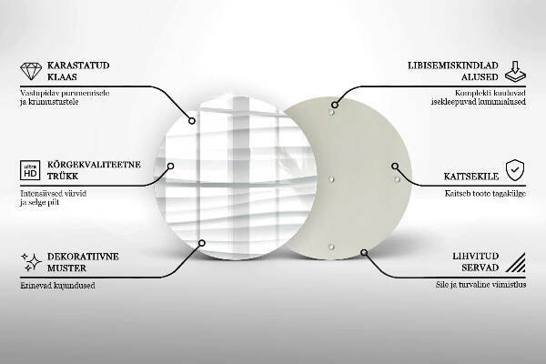 Síri gyertya alátét Modern szerkezet