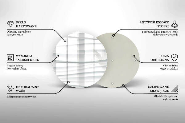 Síri gyertya alátét Modern szerkezet