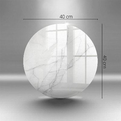 Üveg alátét gyertyákhoz Márvány kő háttér