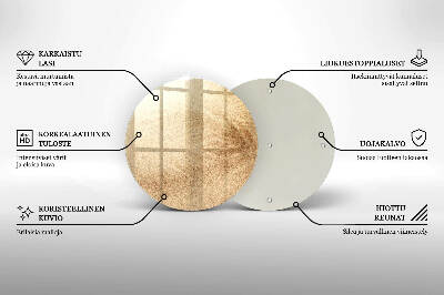 Síri gyertya alátét Homok