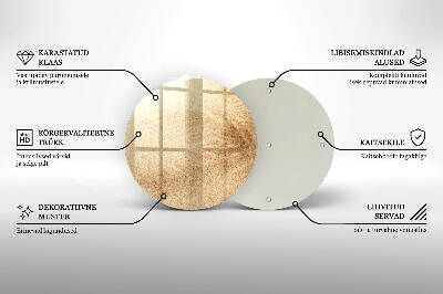 Síri gyertya alátét Homok