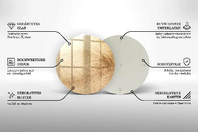 Síri gyertya alátét Homok
