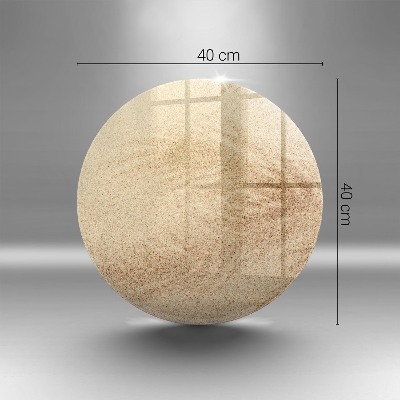 Síri gyertya alátét Homok