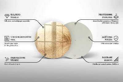 Síri gyertya alátét Homok
