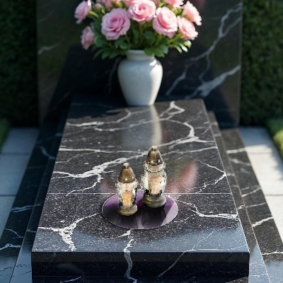 Síri gyertya alátét Ibolya