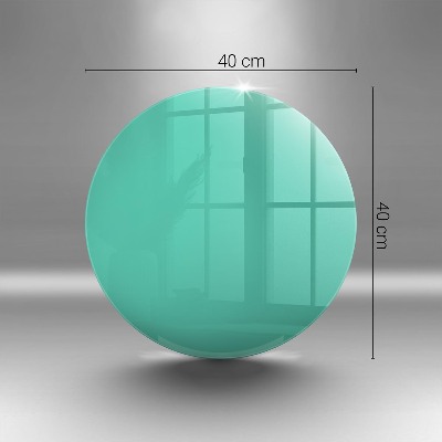 Üveg alátét gyertyákhoz Szín zöld