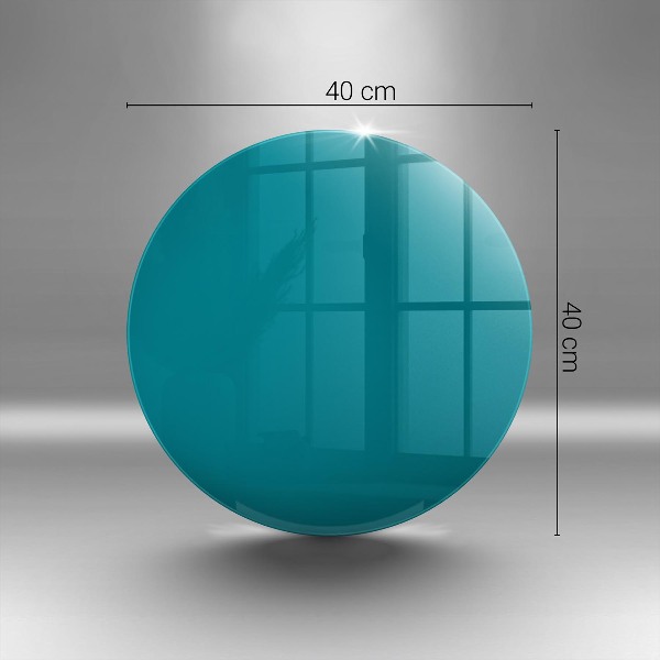 Síri gyertya alátét Türkiz színű