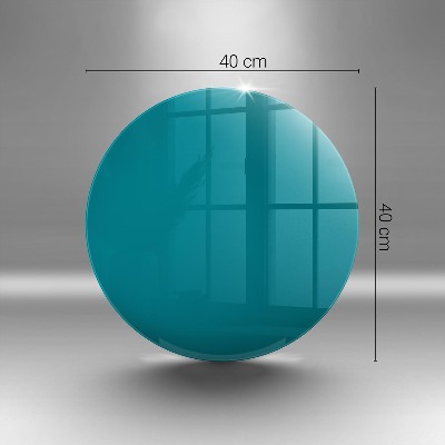 Síri gyertya alátét Türkiz színű