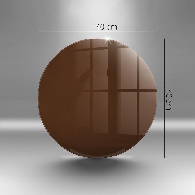 Síri gyertya alátét Barna színű