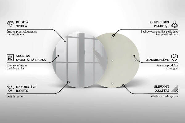 Síri gyertya alátét Szürke szín