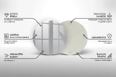 Síri gyertya alátét Szürke szín