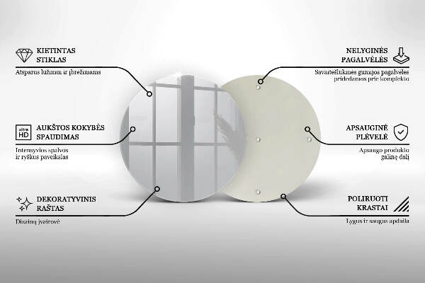 Síri gyertya alátét Szürke szín