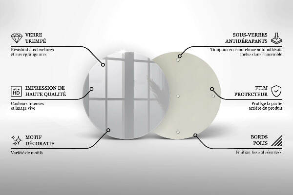 Síri gyertya alátét Szürke szín