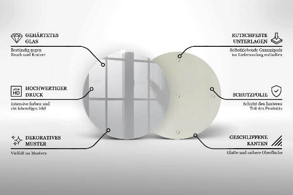 Síri gyertya alátét Szürke szín