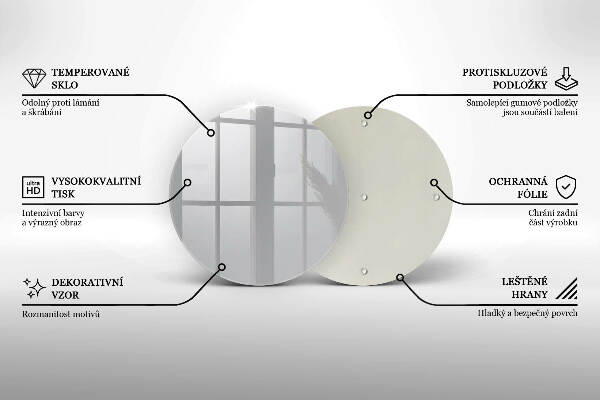 Síri gyertya alátét Szürke szín