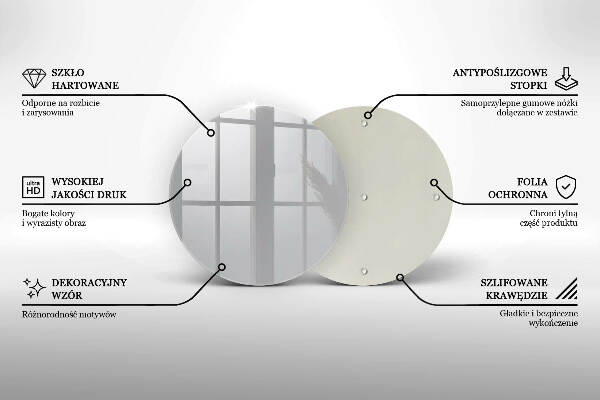Síri gyertya alátét Szürke szín