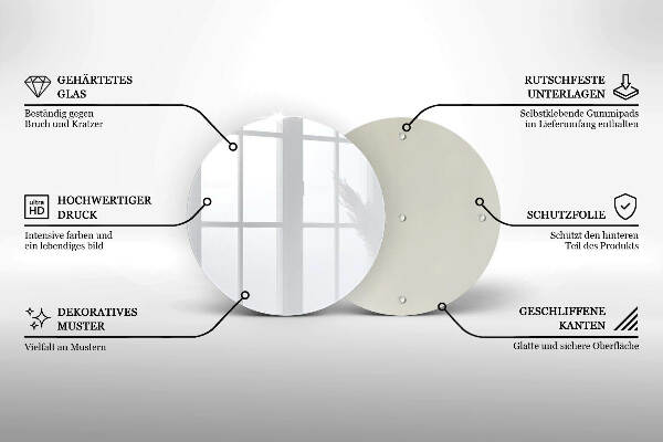 Síri gyertya alátét Szín fehér