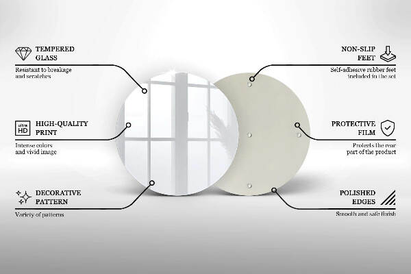 Síri gyertya alátét Szín fehér