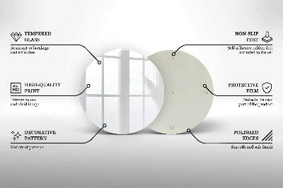 Síri gyertya alátét Szín fehér