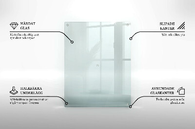 Üveg gyertyatartó átlátszó