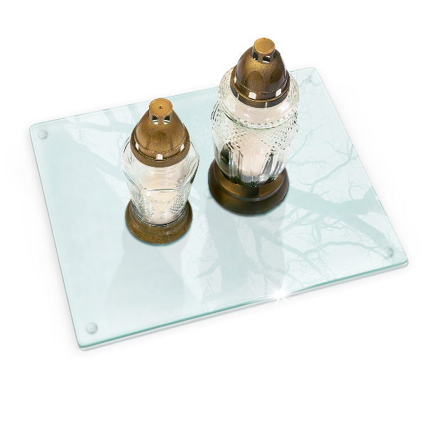 Üveg gyertyatartó átlátszó