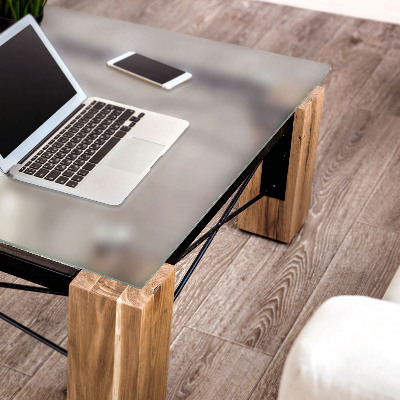 Négyzet alakú asztallap Félig átlátszó