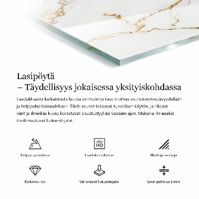 Téglalap alakú asztallap Ökológiai fa szerkezet