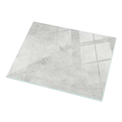 Téglalap alakú asztallap Karcolások a beton felületén