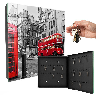 Modern kulcstartó szekrény London kontrasztja
