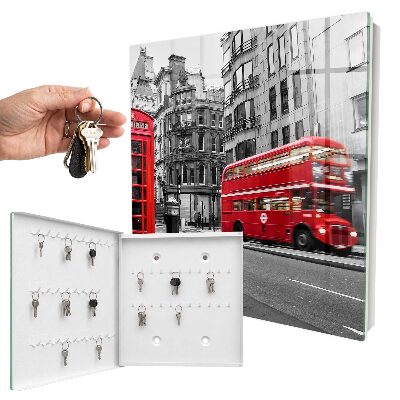 Modern kulcstartó szekrény London kontrasztja